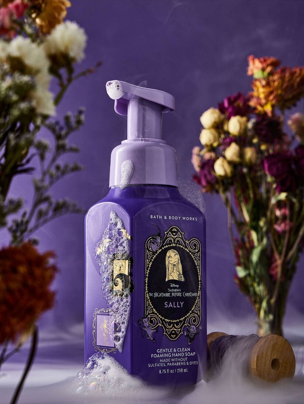 Bath Body Works Kids Nightmare Before Christmas Sally Foaming Hand Soap 8oz NEW